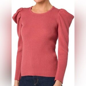 Joe's Jeans NWOT Women's Red Ribbed Blouse